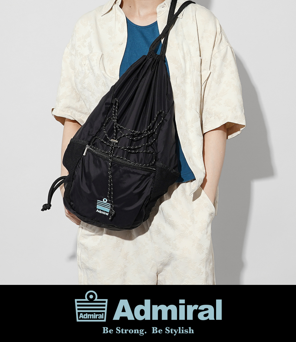 ナップザック ナップサック 軽量 リュックサック 巾着リュック メンズ レディース おしゃれ アドミラル Admiral