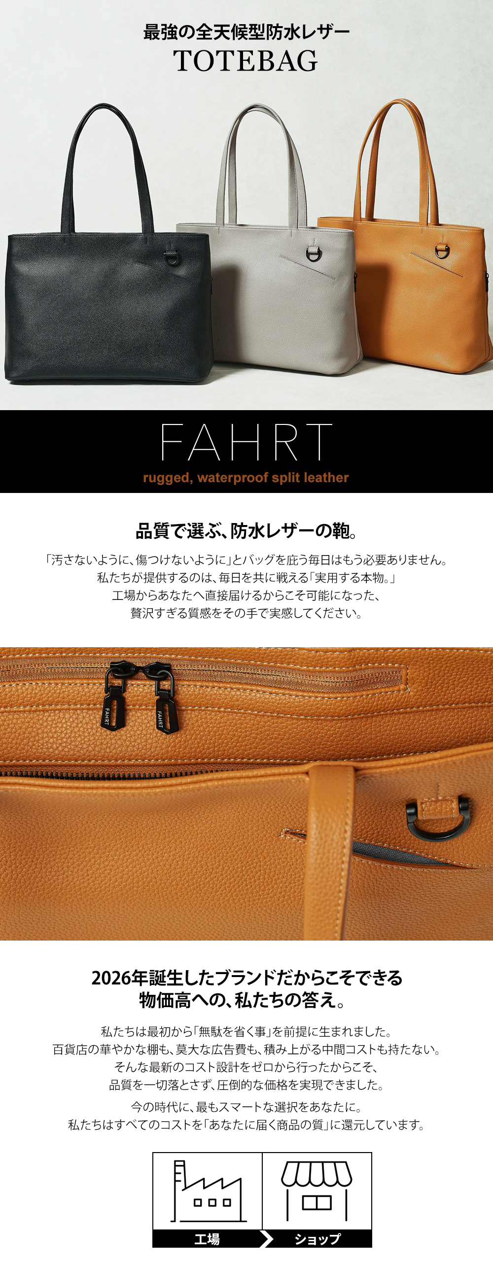 トートバッグ 本革 レザー 防水 ビジネス カジュアル メンズ レディース シンプル 牛革 シボ スプリットレザー