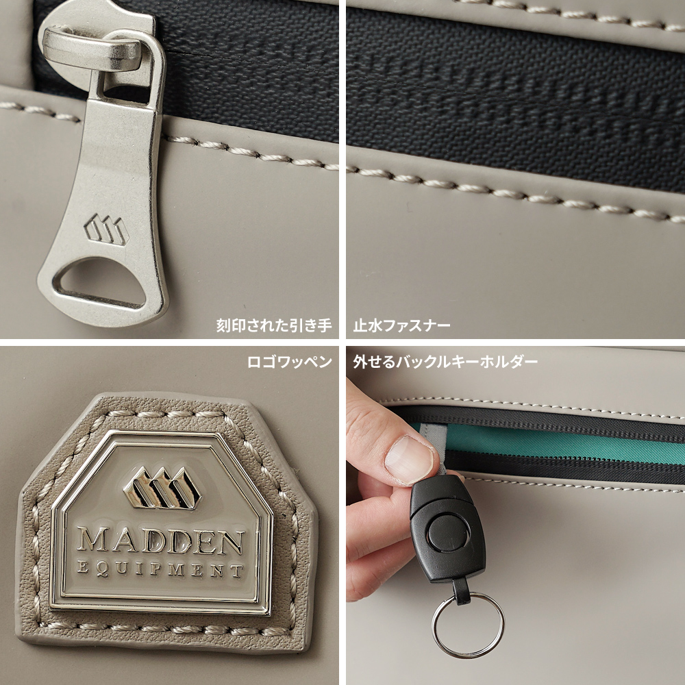 リュックサック メンズ レディース スクエア型 バックパック デイパック ミリタリー調 ワントーン シンプル ワントーン おしゃれ 防水 撥水 加工