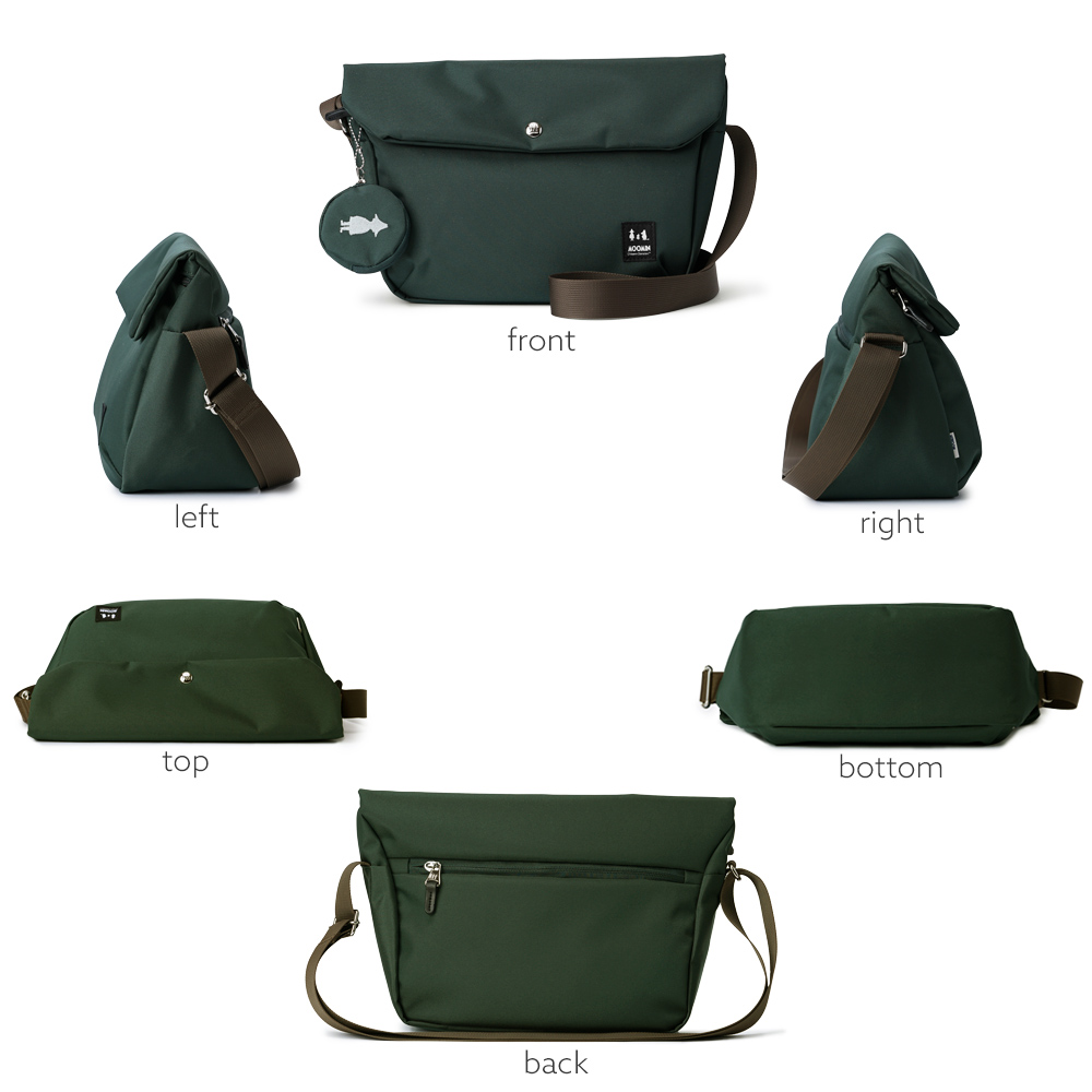 横型 よこ ヨコ ショルダーバッグ ムーミン MOOMIN リトルミイ スナフキン ニョロニョロ 鞄 バッグ かばん カバン シンプル レディース 綺麗め フォーマル カジュアル