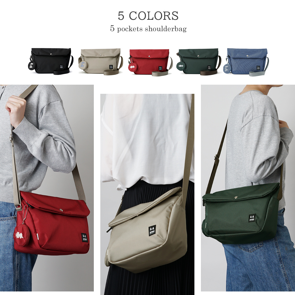 横型 よこ ヨコ ショルダーバッグ ムーミン MOOMIN リトルミイ スナフキン ニョロニョロ 鞄 バッグ かばん カバン シンプル レディース 綺麗め フォーマル カジュアル