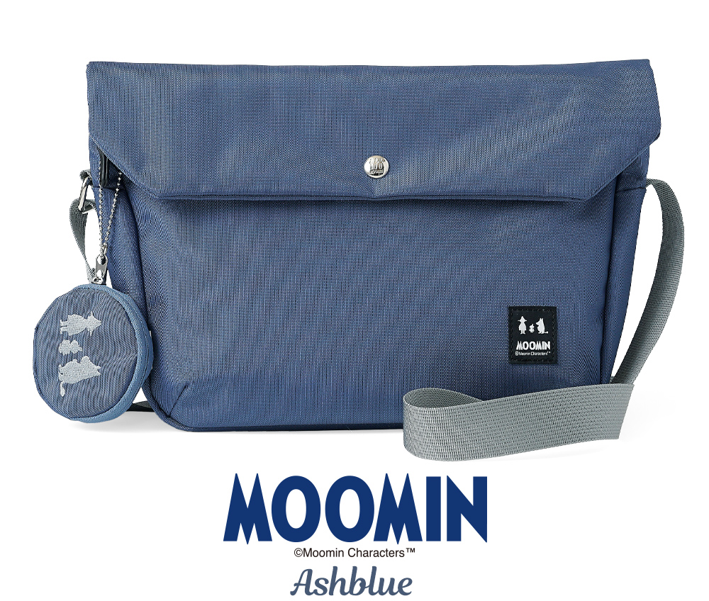 横型 よこ ヨコ ショルダーバッグ ムーミン MOOMIN リトルミイ スナフキン ニョロニョロ 鞄 バッグ かばん カバン シンプル レディース 綺麗め フォーマル カジュアル