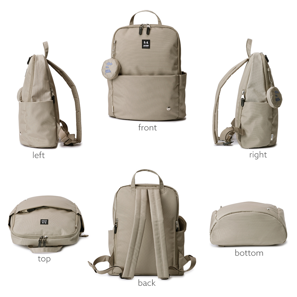 リュックサック ムーミン リトルミイ スナフキン ニョロニョロ シンプル ディバイスポケット 背面ポケット おしゃれ ムーミン デイパック バックパック