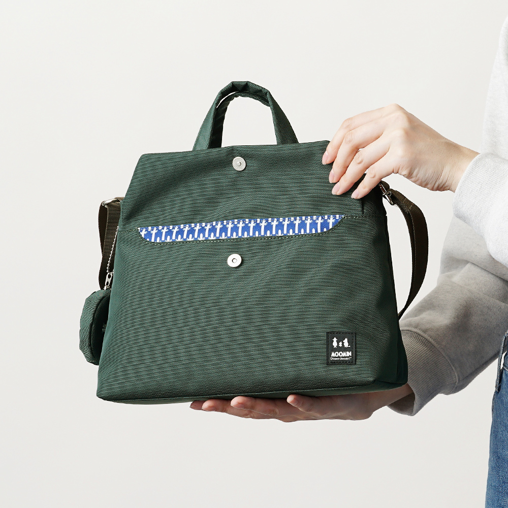 2way バッグ ショルダートート トートショルダーバッグ ムーミンママのバッグ 愛用のバッグ ムーミン MOOMIN リトルミイ スナフキン ニョロニョロ 鞄 バッグ かばん カバン シンプル レディース 綺麗め フォーマル カジュアル