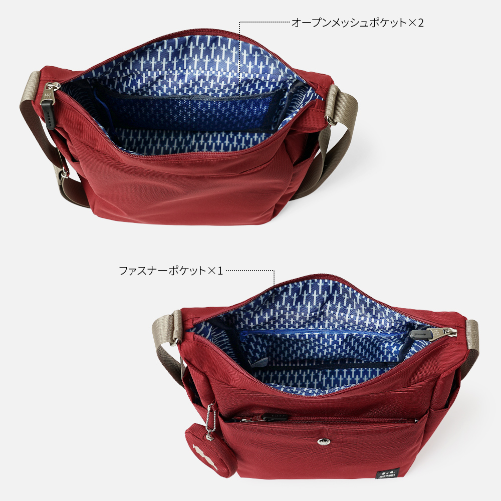 ショルダーバッグ 超軽量 軽い ボンディング 女性 レディース フェミニン まるっこい 上品 モズ