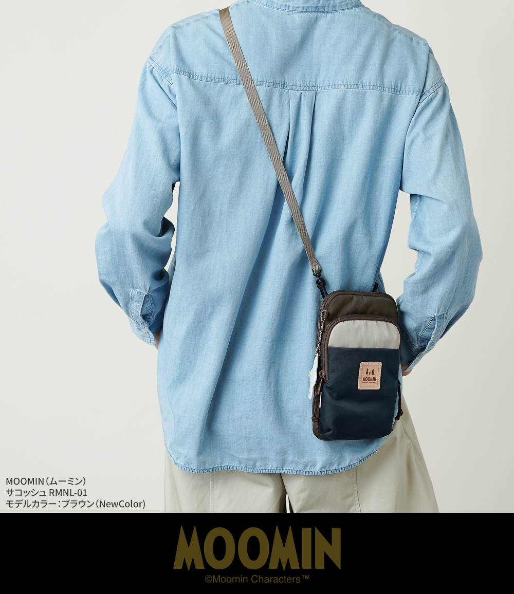 ムーミン バッグ ショルダーバッグ ミニ MOOMIN ニョロニョロ リトルミイ スナフキン アウトドア ポシェット サコッシュ