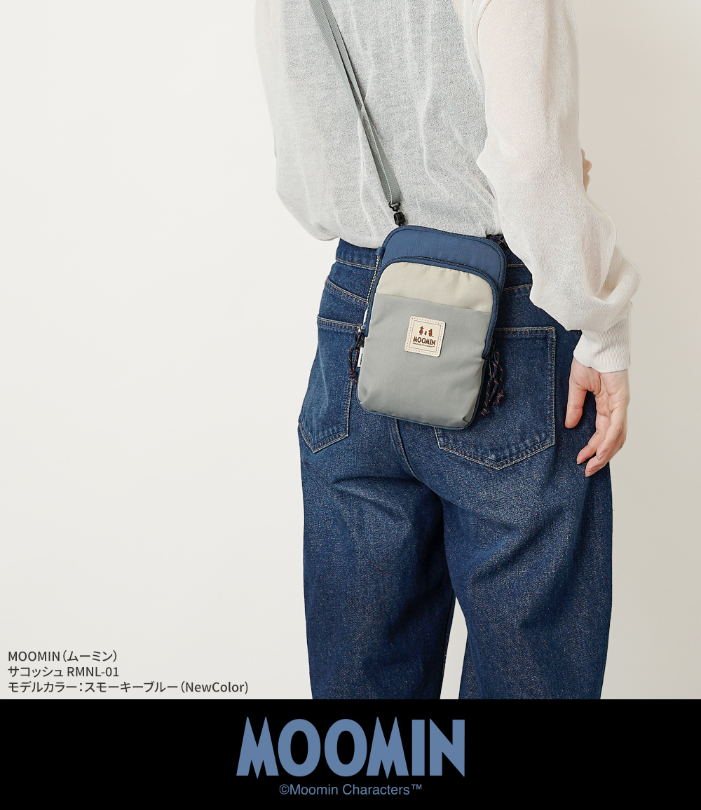 ムーミン バッグ ショルダーバッグ ミニ MOOMIN ニョロニョロ リトルミイ スナフキン アウトドア ポシェット サコッシュ