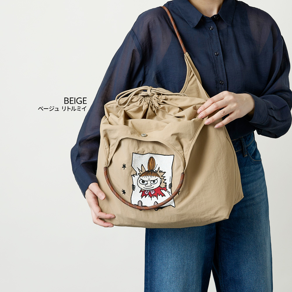 保冷バッグ 保温バッグ ムーミンバッグ リトルミイ トートバッグ 保冷剤 刺繍バッグ スナフキン 北欧ブランド 北欧デザイン たためる 持ち運べる 大容量 大きいサイズト