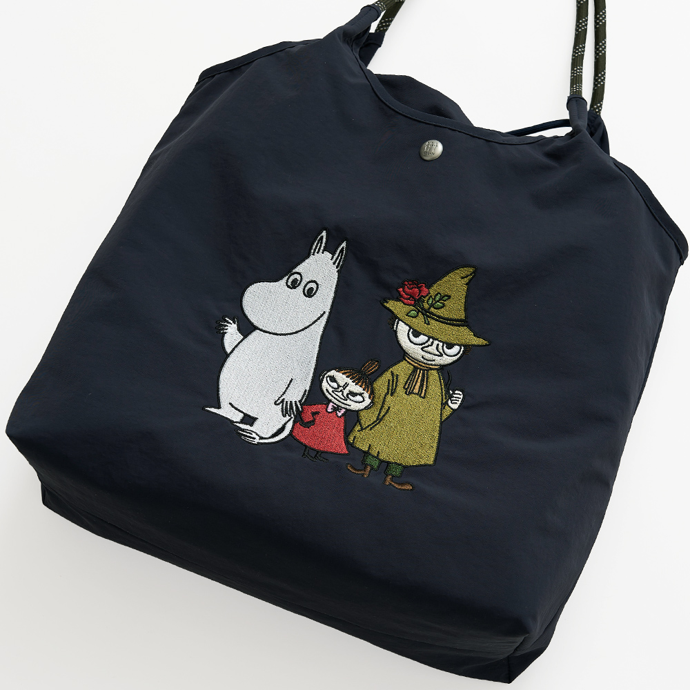 保冷バッグ 保温バッグ ムーミンバッグ リトルミイ トートバッグ 保冷剤 刺繍バッグ スナフキン 北欧ブランド 北欧デザイン たためる 持ち運べる ランチトート