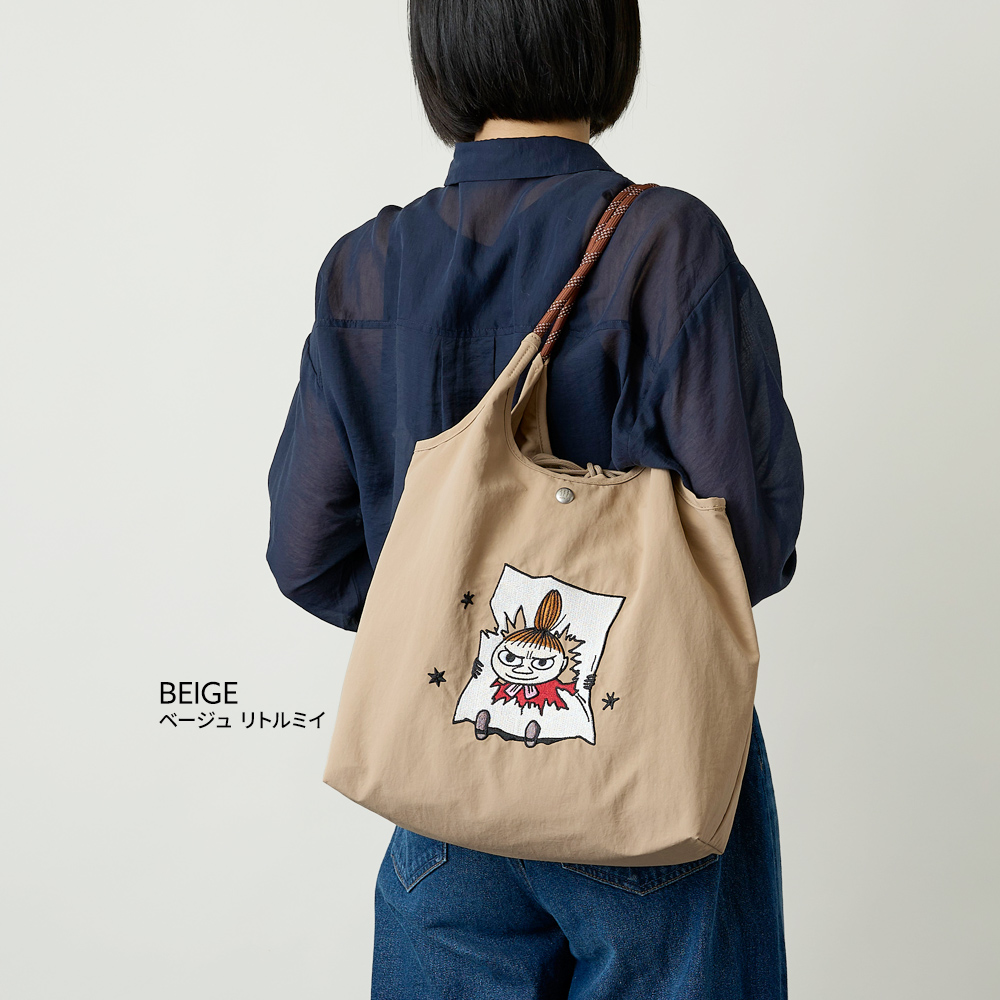 保冷バッグ 保温バッグ ムーミンバッグ リトルミイ トートバッグ 保冷剤 刺繍バッグ スナフキン 北欧ブランド 北欧デザイン たためる 持ち運べる ランチトート