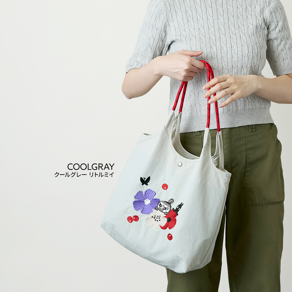 保冷バッグ 保温バッグ ムーミンバッグ リトルミイ トートバッグ 保冷剤 刺繍バッグ スナフキン 北欧ブランド 北欧デザイン たためる 持ち運べる ランチトート