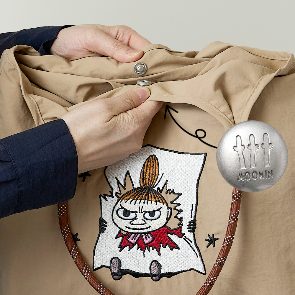 保冷バッグ 保温バッグ ムーミンバッグ リトルミイ トートバッグ 保冷剤 刺繍バッグ スナフキン 北欧ブランド 北欧デザイン たためる 持ち運べる ランチトート
