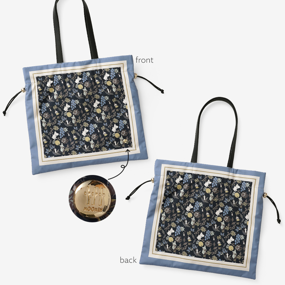 トートバッグ 巾着 スカーフ ムーミン ジャーナル クッキア フルーツガーデン おしゃれ きれいめ 北欧デザイン バッグ 鞄 レアキャラ ソフス リトルミイ スナフキン ムーミン ムーミンパパ