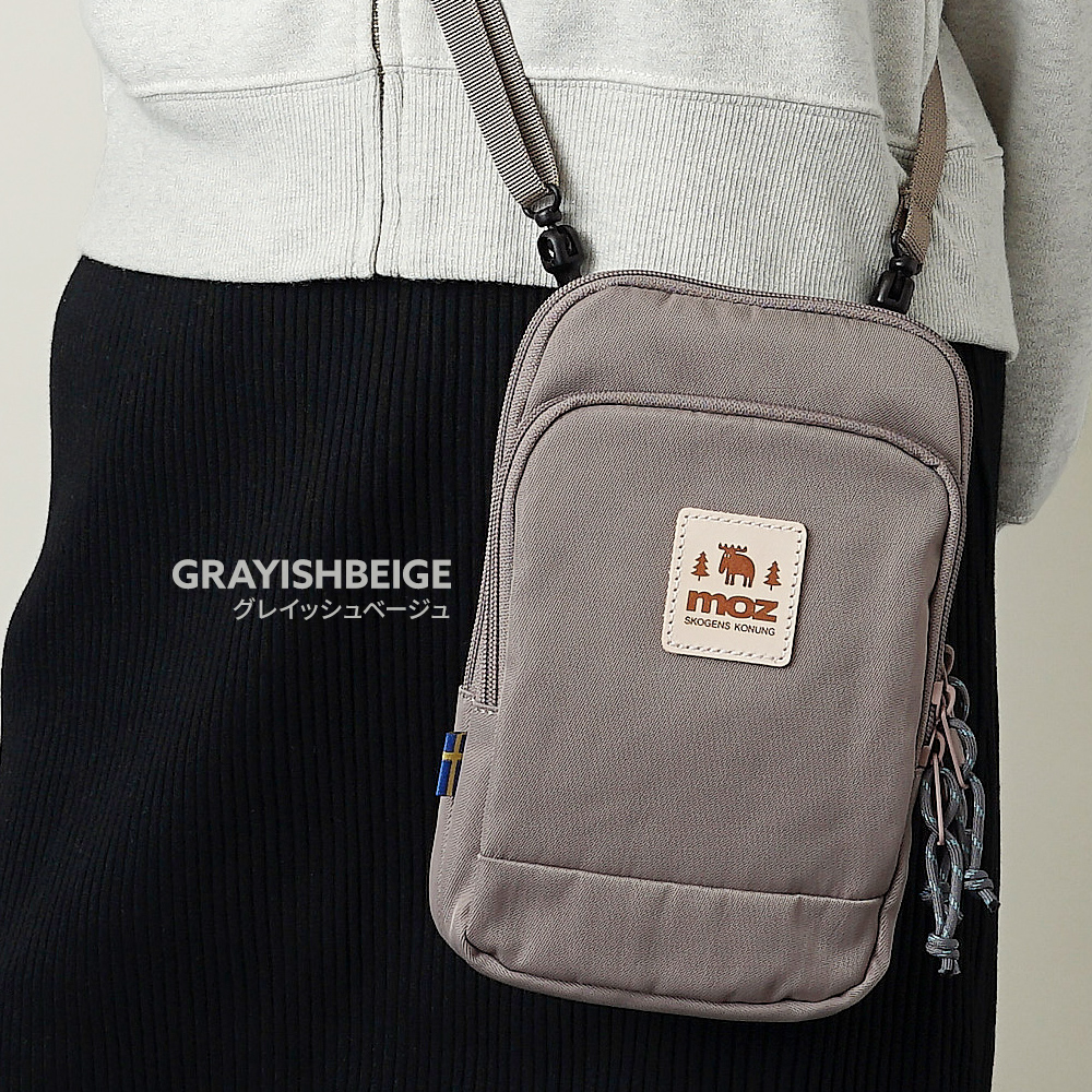 モズ moz ショルダーバッグ サコッシュ ポシェット スマホショルダーバッグ ミニ 小さめ 小さい アウトドア 北欧デザイン 鞄 かばん ばっぐ カバン フェス