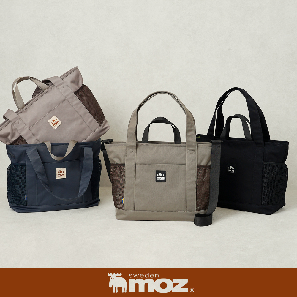 モズ moz トートバッグ ボストンバッグ ダッフルバッグ 肩掛け 斜め掛け 手持ち 3way レディース メンズ ユニセックス アウトドア ストラップ 着脱可能 北欧デザイン 鞄 かばん ばっぐ カバン マザーズバッグ 一泊旅行 旅行鞄 旅行バッグ