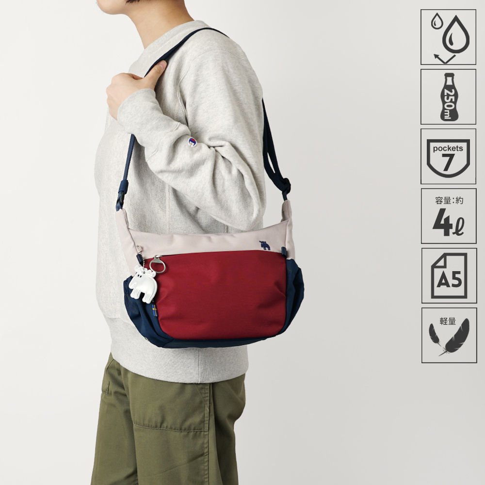 moz mos モズ 北欧デザイン ショルダーバッグ シンプル エルク トナカイ 鞄 かばん カバン