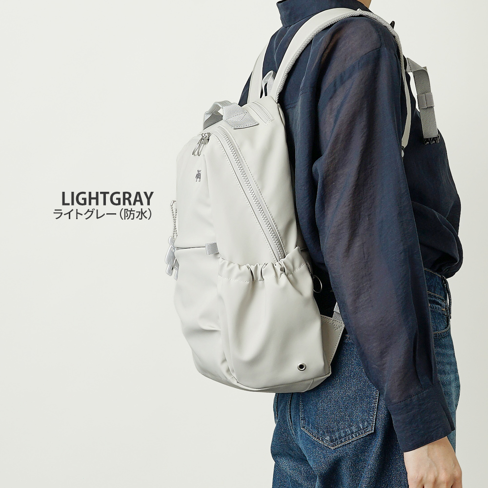 moz mos モズ 北欧デザイン バックパック リュックサック デイパック ビジネス 出張 キャリーオン バッグオン シンプル エルク トナカイ 鞄 かばん カバン