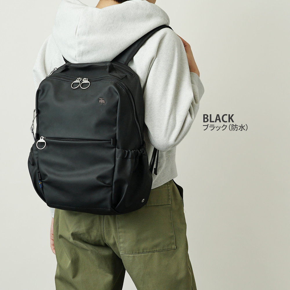 moz mos モズ 北欧デザイン バックパック リュックサック デイパック ビジネス 出張 キャリーオン バッグオン シンプル エルク トナカイ 鞄 かばん カバン