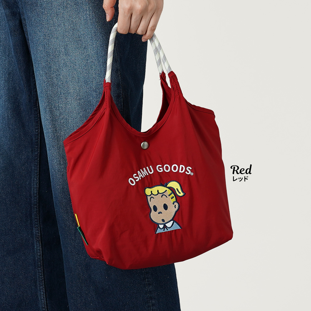 2wayバッグ ショルダーバッグ 刺繍トートバッグ オサムグッズ ジル ジャック 男の子 女の子 osamugoods jill jack 人気 おすすめ 超軽量 軽い 撥水