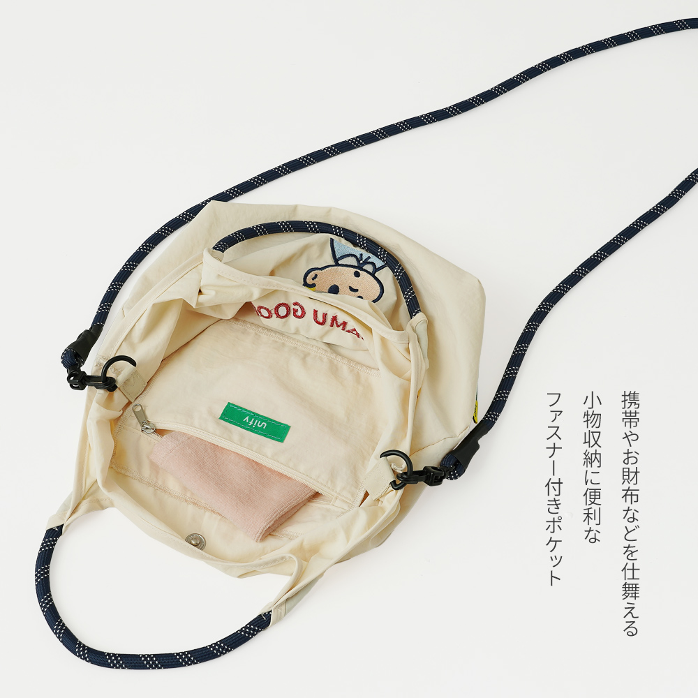 2wayバッグ ショルダーバッグ 刺繍トートバッグ オサムグッズ ジル ジャック 男の子 女の子 osamugoods jill jack 人気 おすすめ 超軽量 軽い 撥水