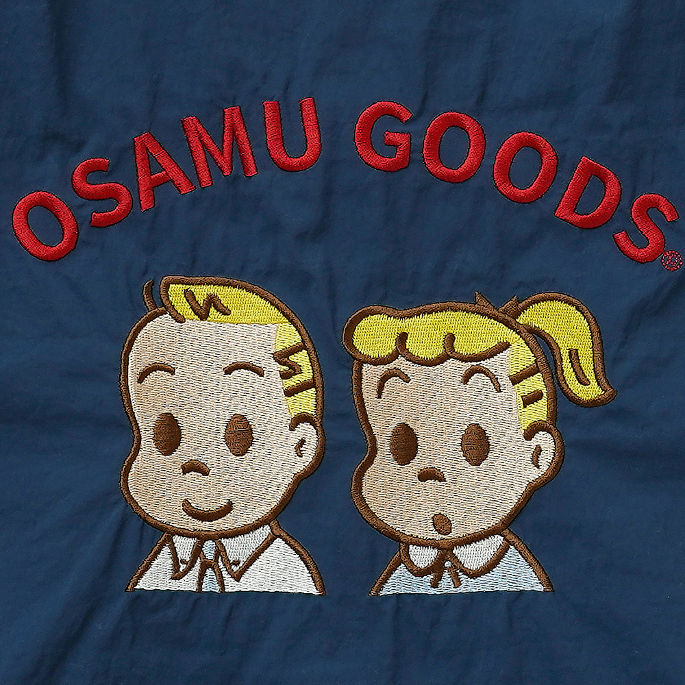 2wayバッグ ショルダーバッグ 刺繍トートバッグ オサムグッズ ジル ジャック 男の子 女の子 osamugoods jill jack 人気 おすすめ 超軽量 軽い 撥水