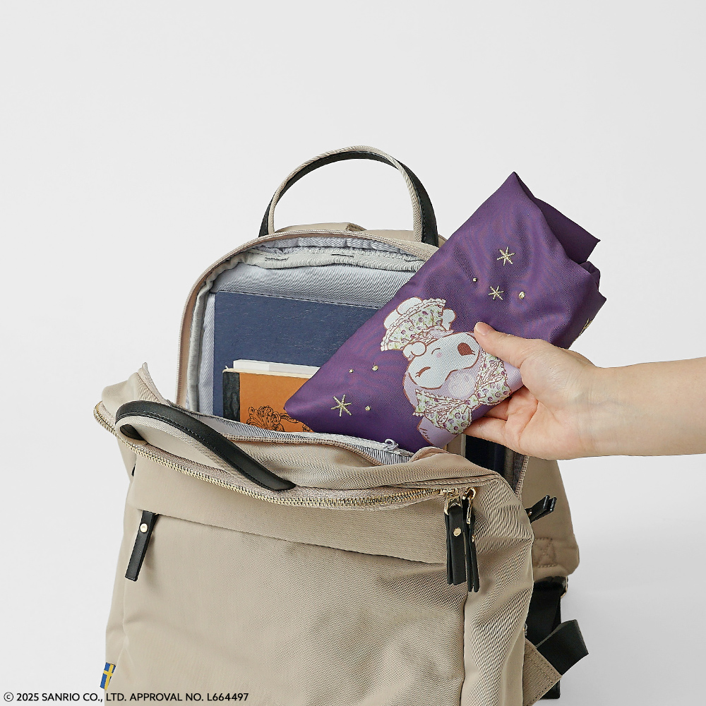 サンリオ イギリス ボタニカル 花柄 キティちゃん クロミ マイメロ シナモンロール トートバッグ エコバッグ 軽量 超軽量 かわいい スタイリッシュ 軽い たためる マザーズバッグ クリスマスプレゼント