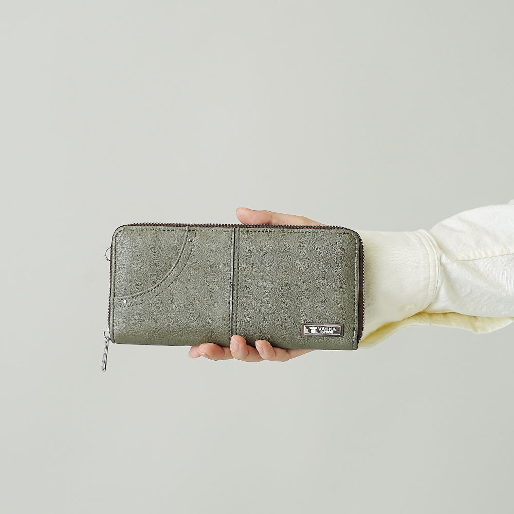 VASKAbymoz ヴェスカ べスカ ヘラジカ エルク トナカイ 北欧デザイン お財布 長財布 財布 札束 スタイリッシュ おしゃれ