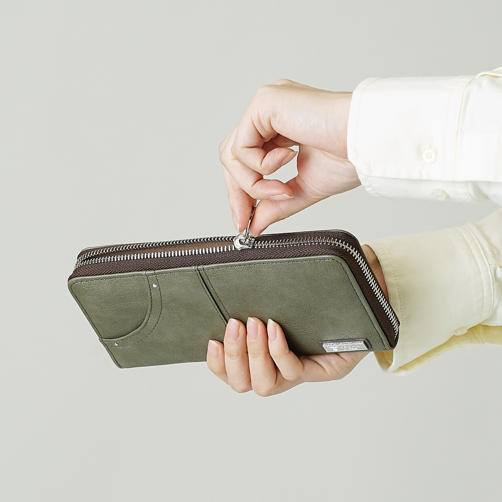 VASKAbymoz ヴェスカ べスカ ヘラジカ エルク トナカイ 北欧デザイン お財布 長財布 財布 札束 スタイリッシュ おしゃれ