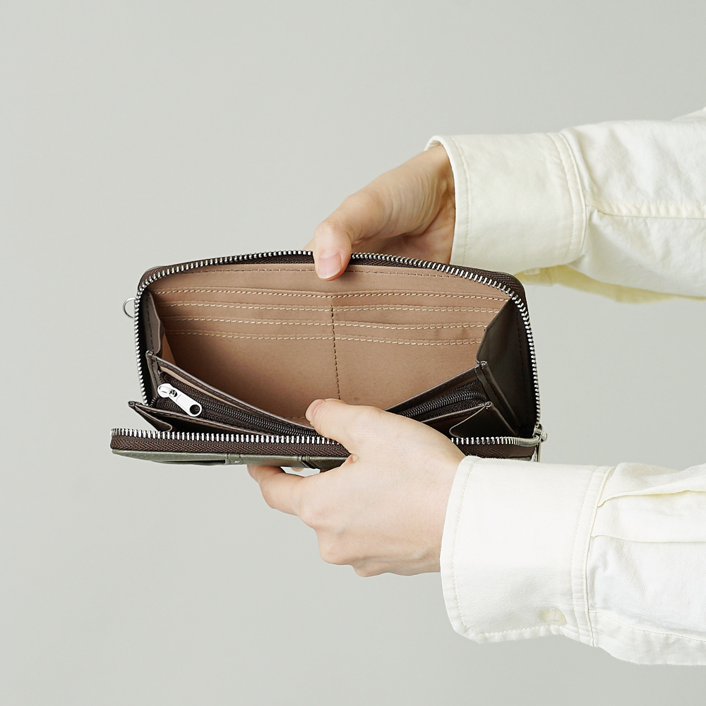 VASKAbymoz ヴェスカ べスカ ヘラジカ エルク トナカイ 北欧デザイン お財布 長財布 財布 札束 スタイリッシュ おしゃれ