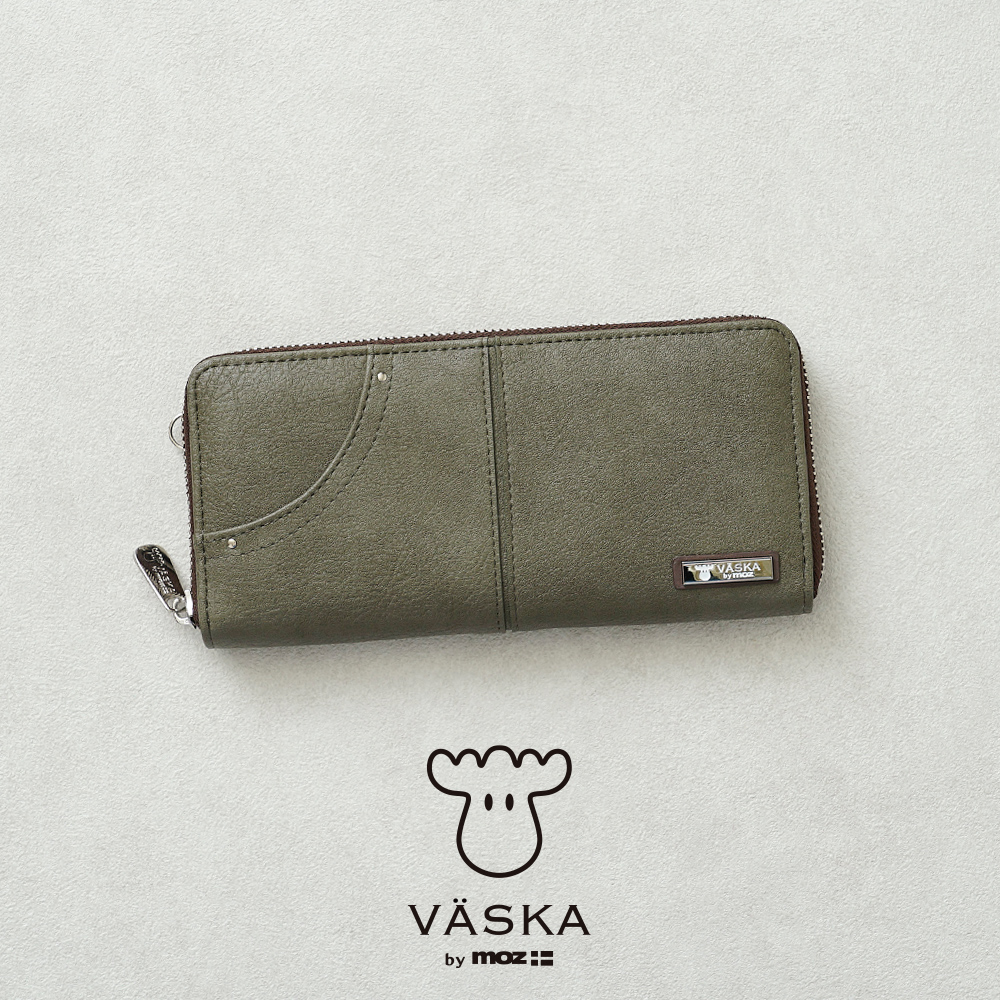 VASKAbymoz ヴェスカ べスカ ヘラジカ エルク トナカイ 北欧デザイン お財布 長財布 財布 札束 スタイリッシュ おしゃれ
