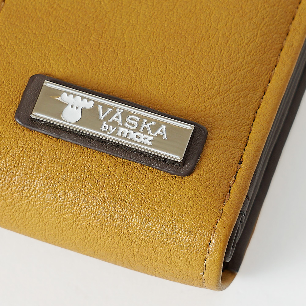 VASKAbymoz ヴェスカ べスカ ヘラジカ エルク トナカイ 北欧デザイン お財布 二つ折り財布 ２つ折り財布 2つおり財布 財布 スタイリッシュ おしゃれ