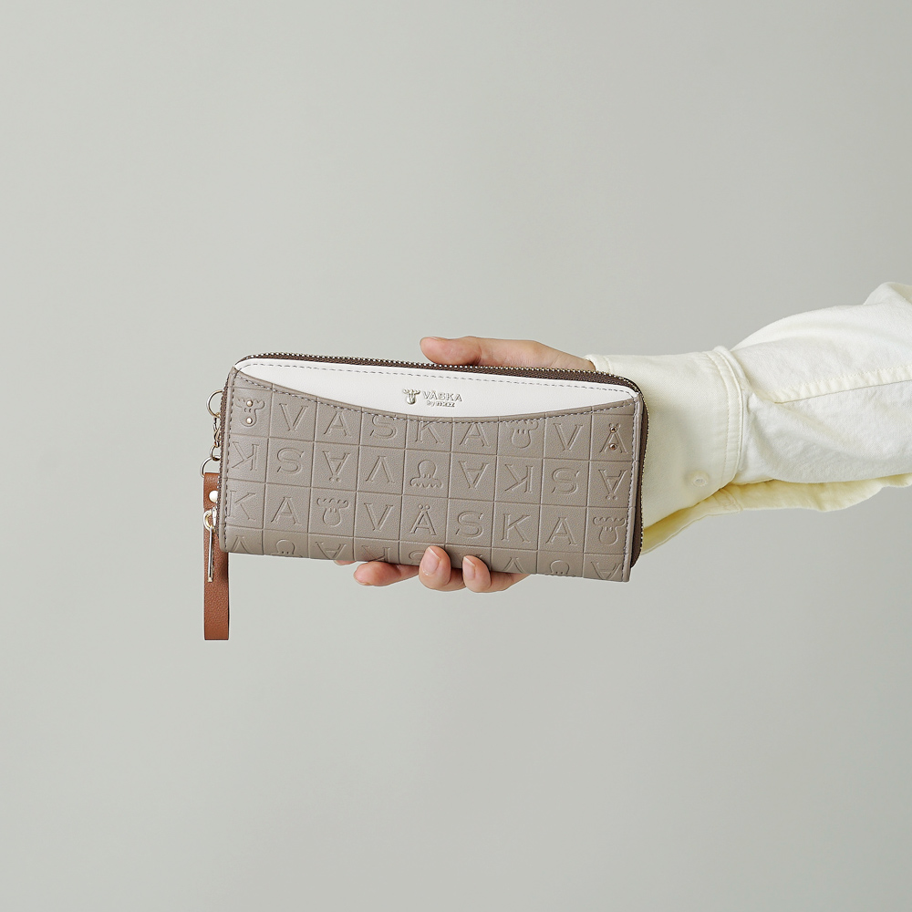 VASKAbymoz ヴェスカ べスカ ヘラジカ エルク トナカイ 北欧デザイン お財布 長財布 財布 札束 スタイリッシュ おしゃれ