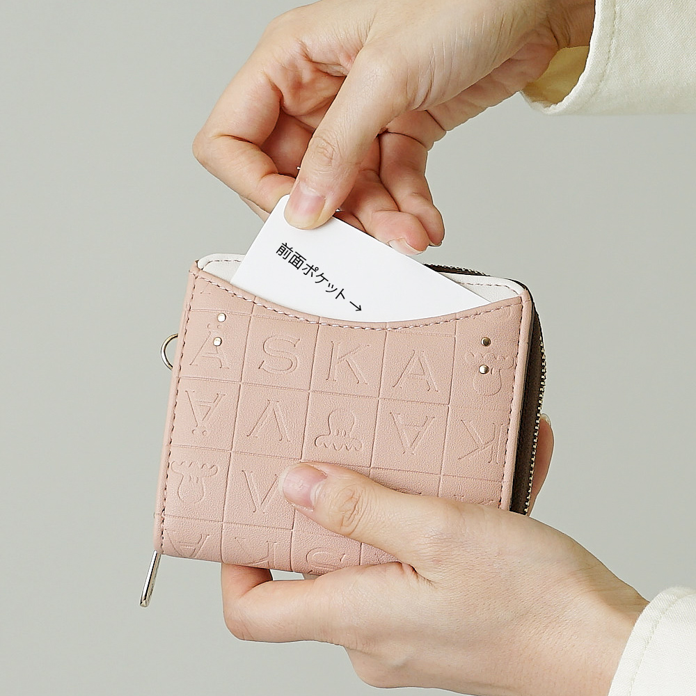 VASKAbymoz ヴェスカ べスカ ヘラジカ エルク トナカイ 北欧デザイン お財布 二つ折り財布 ２つ折り財布 2つおり財布 財布 スタイリッシュ おしゃれ