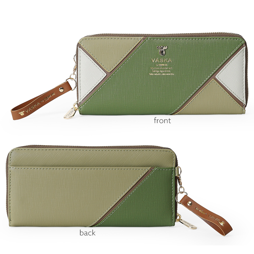 VASKAbymoz ヴェスカ べスカ ヘラジカ エルク トナカイ 北欧デザイン お財布 長財布 財布 札束 スタイリッシュ おしゃれ