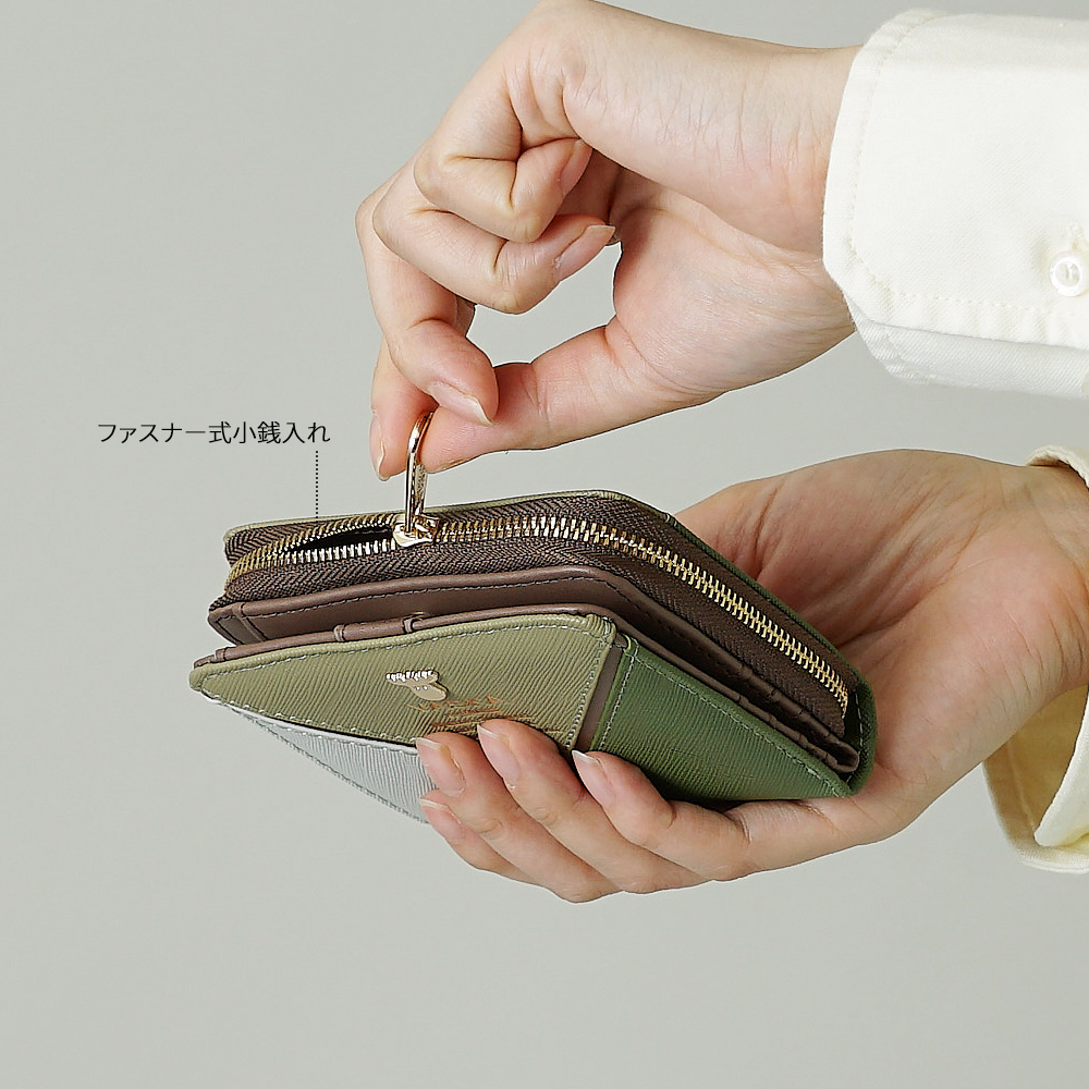 VASKAbymoz ヴェスカ べスカ ヘラジカ エルク トナカイ 北欧デザイン お財布 二つ折り財布 ２つ折り財布 2つおり財布 財布 スタイリッシュ おしゃれ