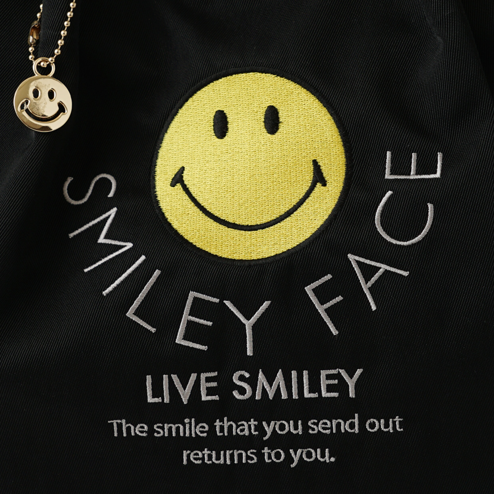 にこちゃんマーク スマイル スマイリー スマイリーフェイス smily face smiley smile シンプル ミニトート かわいい おしゃれ moz