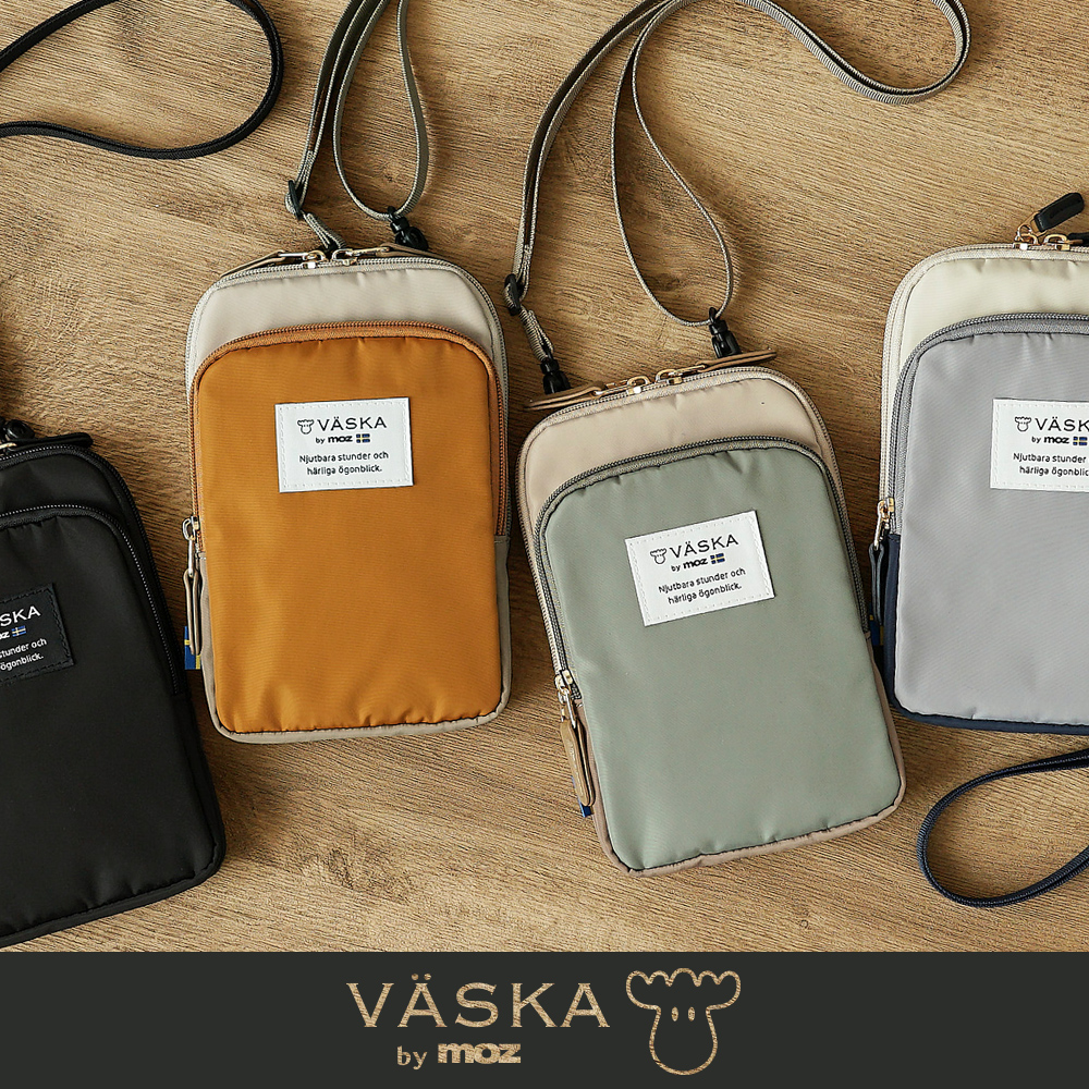moz モズ べスカ VASKA ヴェスカバイモズ エルク サコッシュ ミニショルダー ポシェット ショルダーバッグ バッグ 鞄 かばん カバン 軽量 北欧 ポケット オーガナイズポケット 沢山 おすすめ 人気